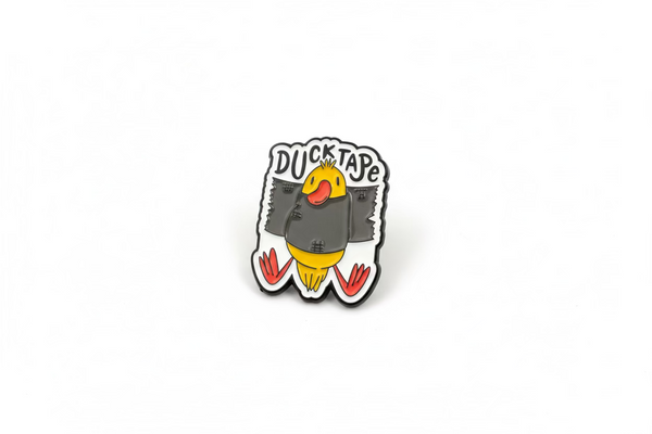 Photo produit - Pin’s Canard Jaune "Duck Tape"