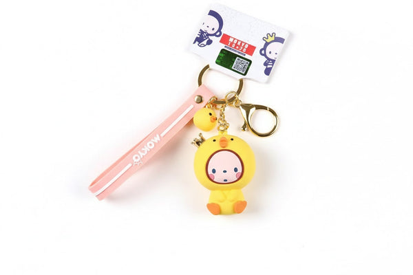 Porte Clés Singe Canard