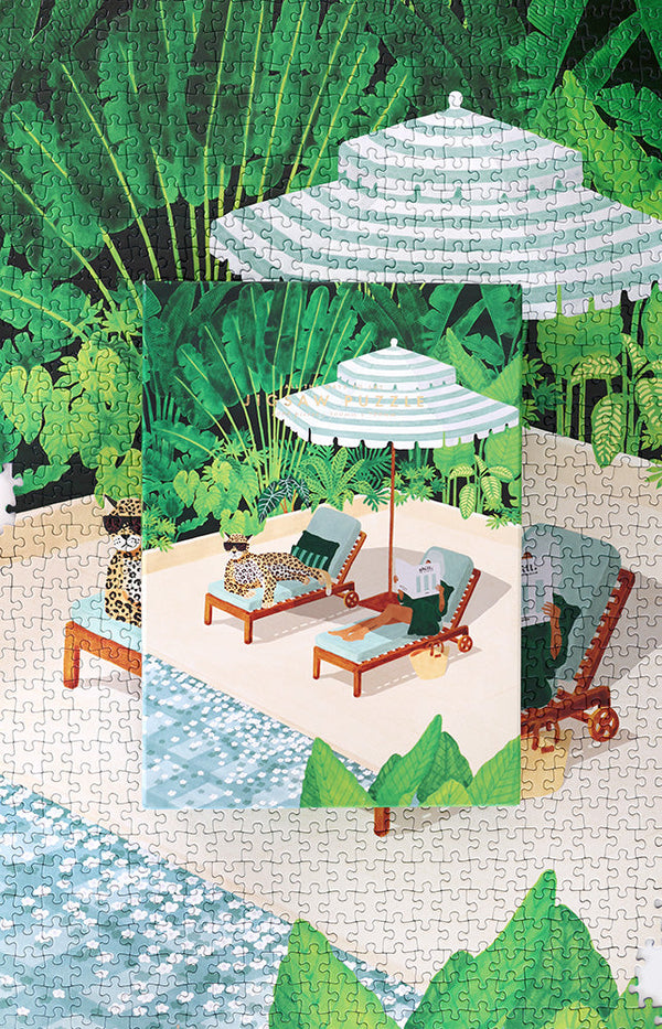 Summer Pool - Puzzle 1000 pieces