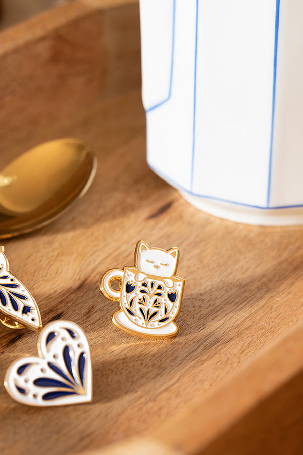 Cup cat - pins