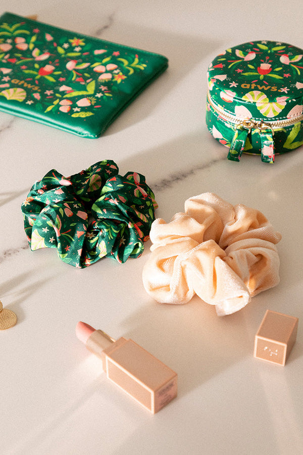 Green Jungle - Scrunchie Duo