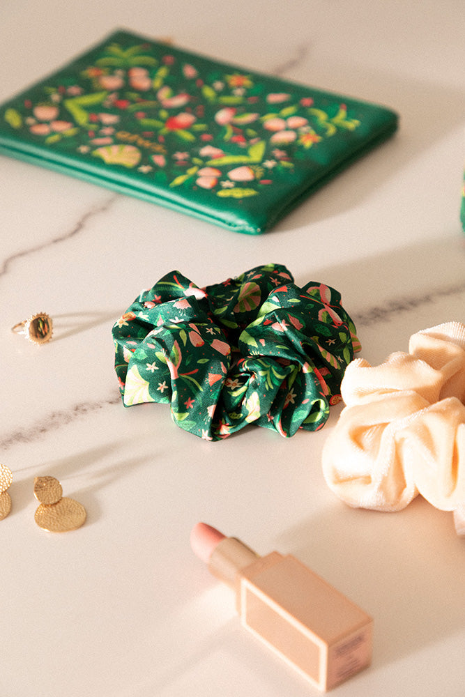 Green Jungle - Scrunchie Duo