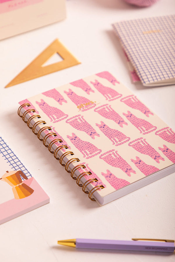 Happy Cats - Spiral Notebook