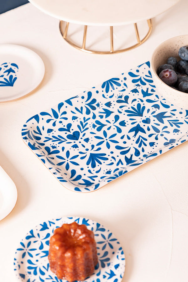 Blue Swallows - Coffee Tray