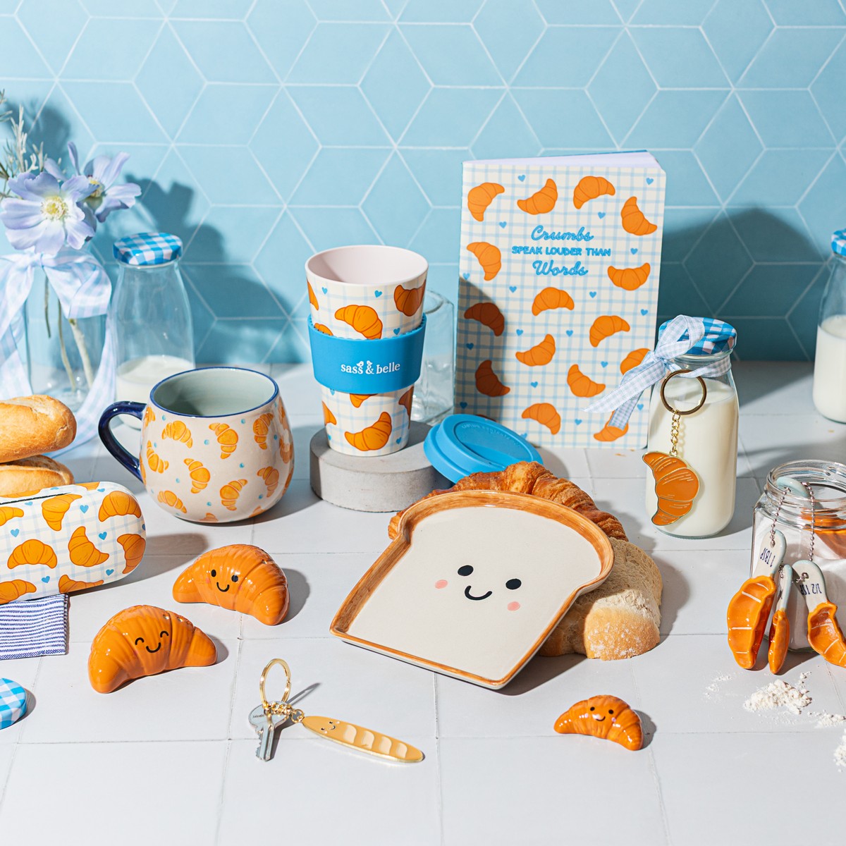 Croissant Salt and Pepper Shakers