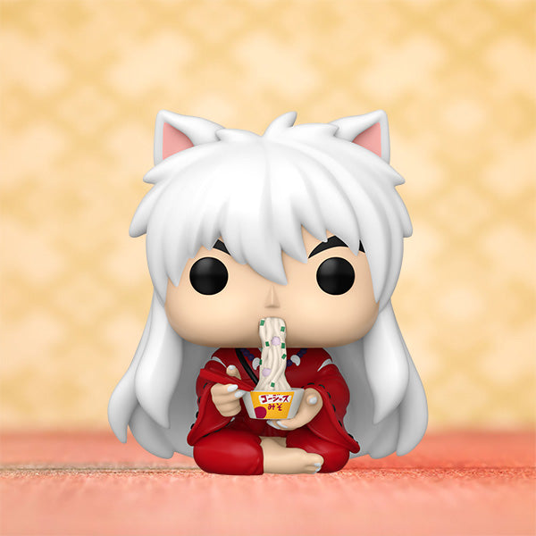 Pop! Inuyasha eating noodles