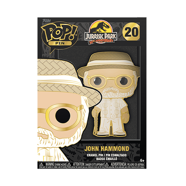 Funko Pop! Pin John Hammond – Jurassic Park