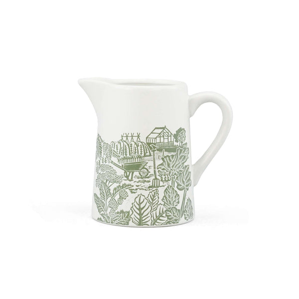 Pichet céramique Woodland - Acorns & Thistles vert