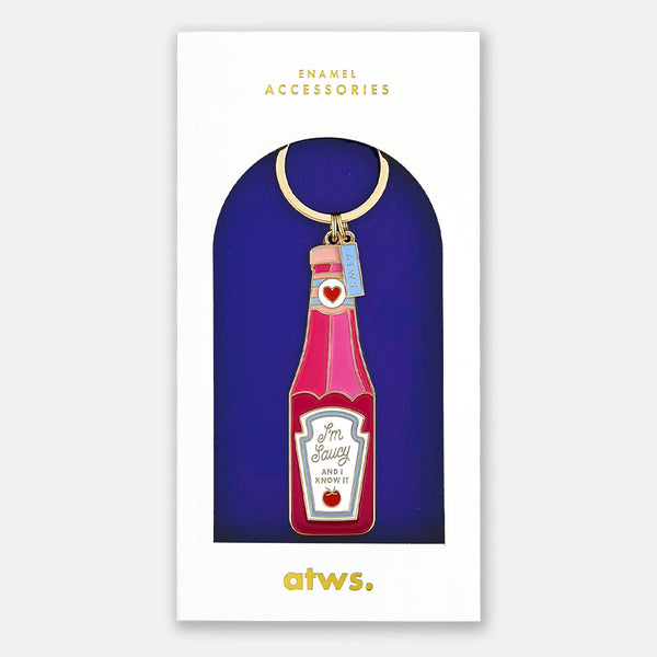 Saucy - Keychain