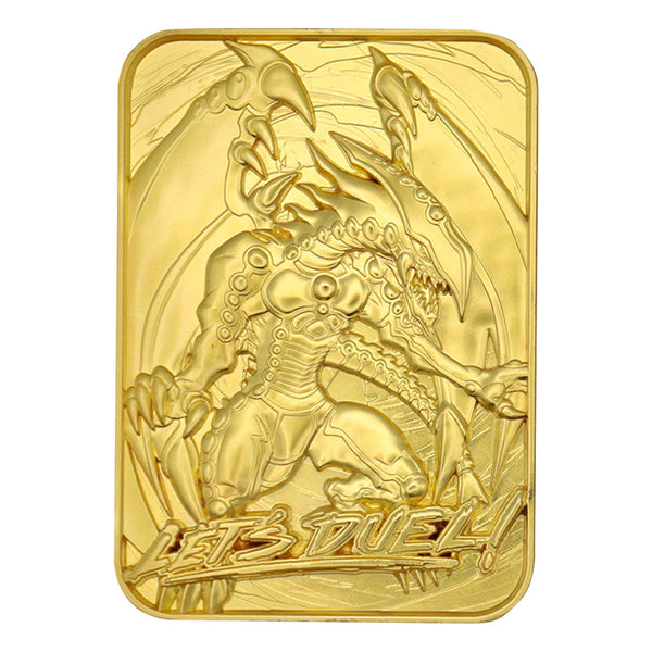 Carte métal collector Yu-Gi-Oh! - 24K Gold Plated Gandra the Dragon of Destruction