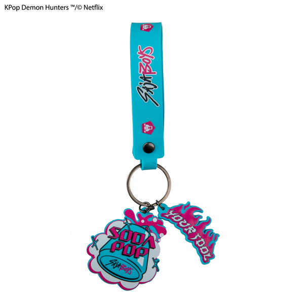 Soda Pop Lanyard Keychain