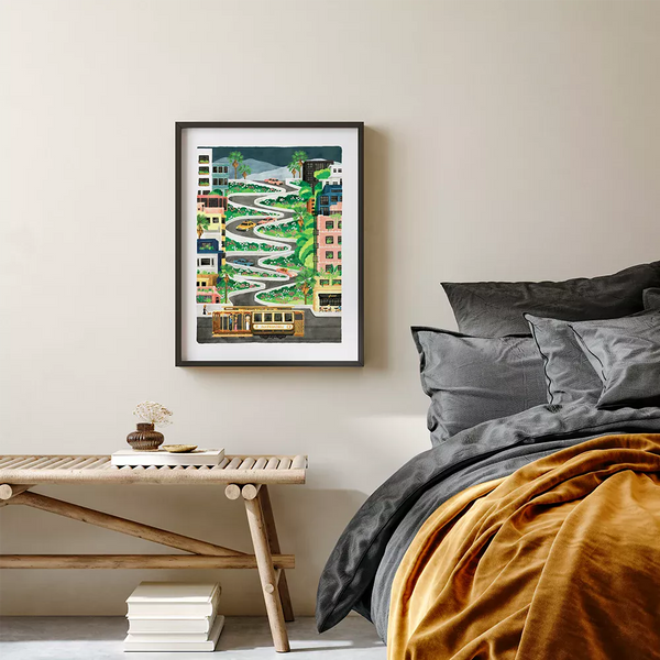 Lombard Street - Affiche