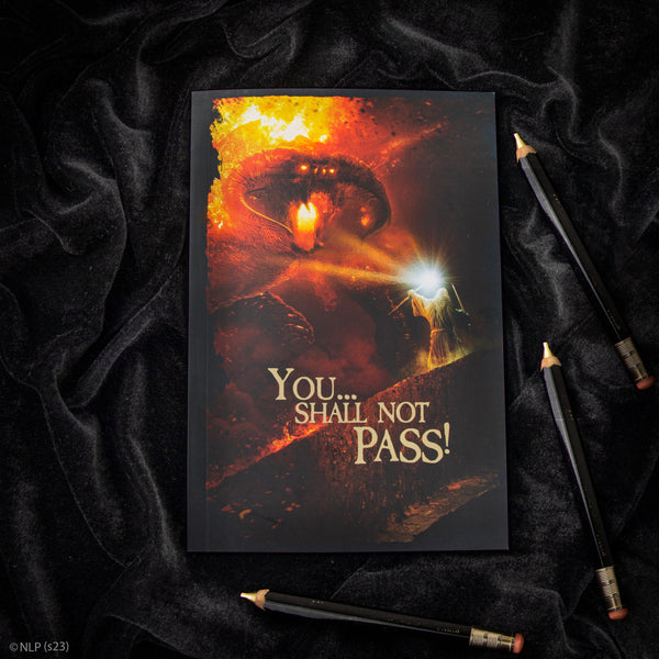 Notepad You shall not pass!