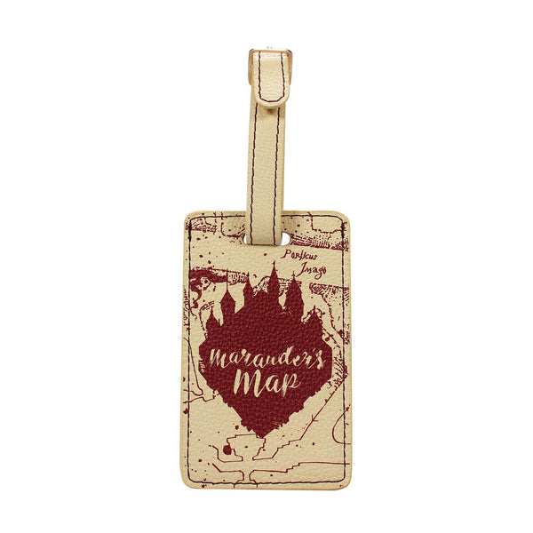 Étiquette à bagage Harry Potter - Carte du Maraudeur