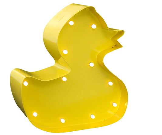 Yellow duck lamp