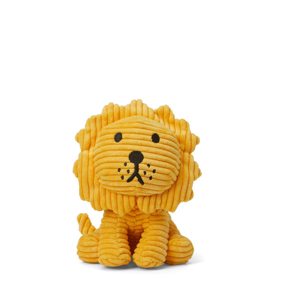 Peluche Lion Velours Côtelé