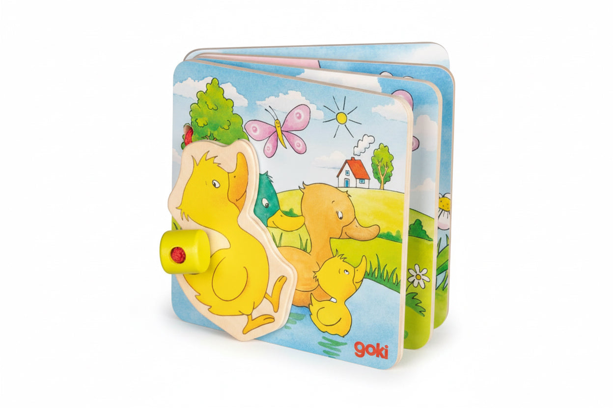 Little Duck Wooden Picture Book
