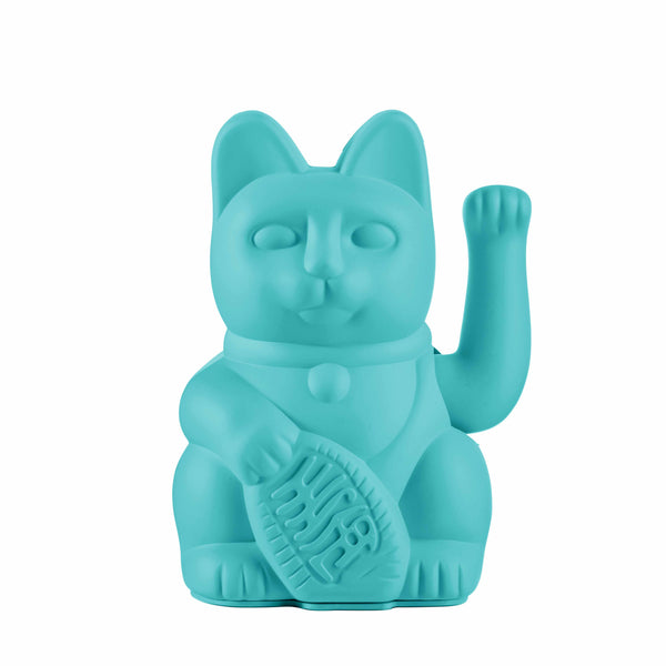 Lucky Cat Turquoise Donkey Maneki Neko symbole d’amitié et d’harmonie