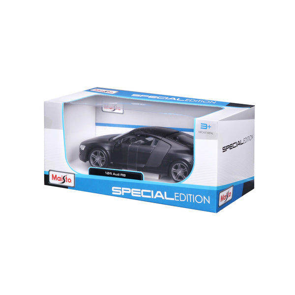 1:24 BLACK MATTE AUDI R8