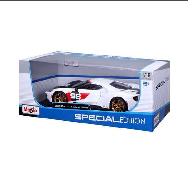 1:18 2021 FORD GT HERITAGE EDITION