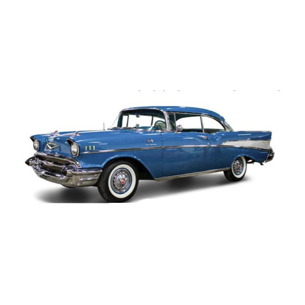 1:18 CHEVROLET BEL AIR CONVERTIBLE LIGHT BLUE