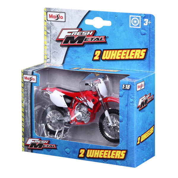1:18 YAMAHA YZ450F MOTORCYCLE - 18-PIECE DEALER PACK
