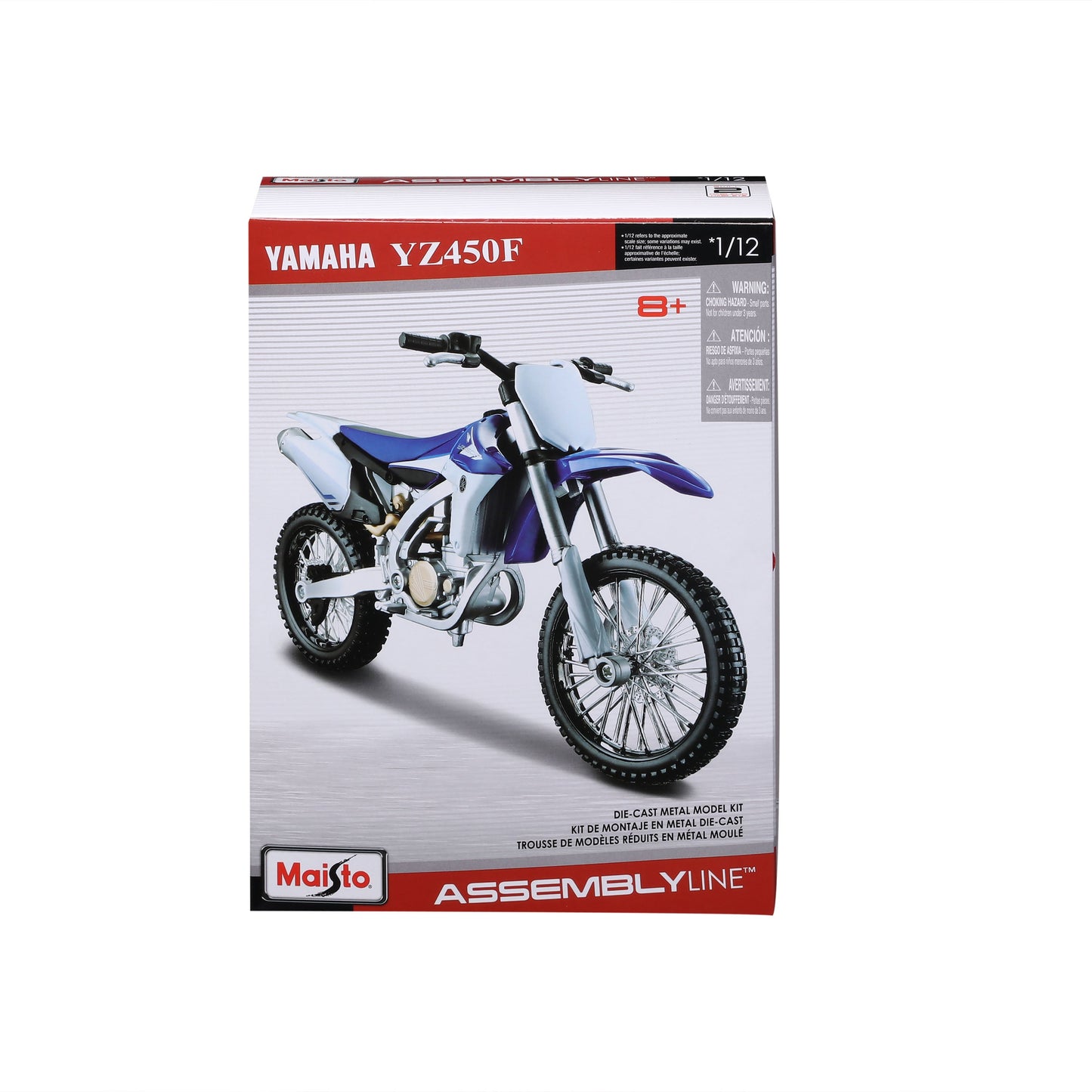 KIT MOTO 1:12 YAMAHA YZ450F