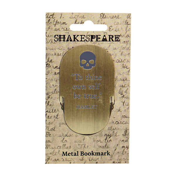 Marque-page en métal Shakespeare - Hamlet