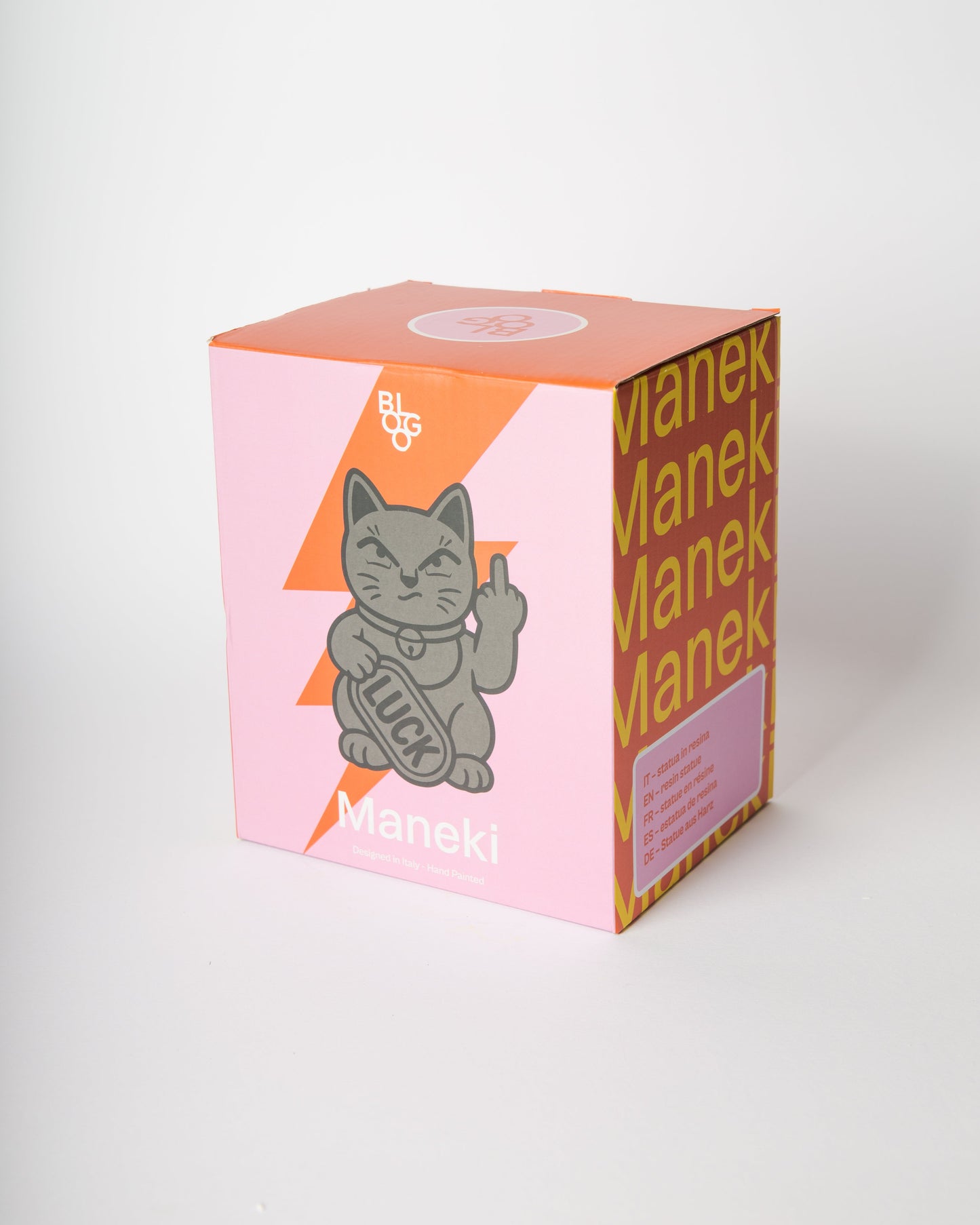 Chat Chanceux « Fuck » Jaune