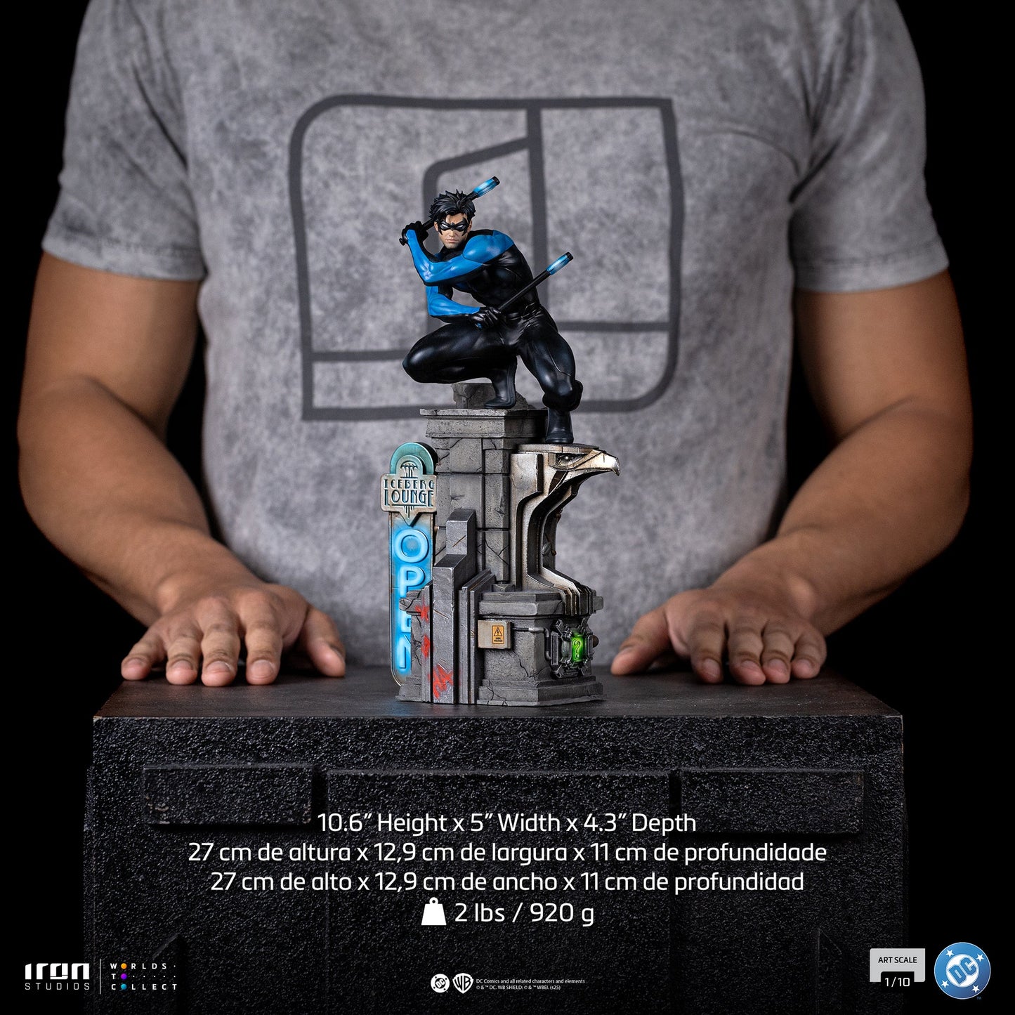 Pre-Order - Nightwing Statue - DC Comics - Art Scale 1/10 - Iron Studios