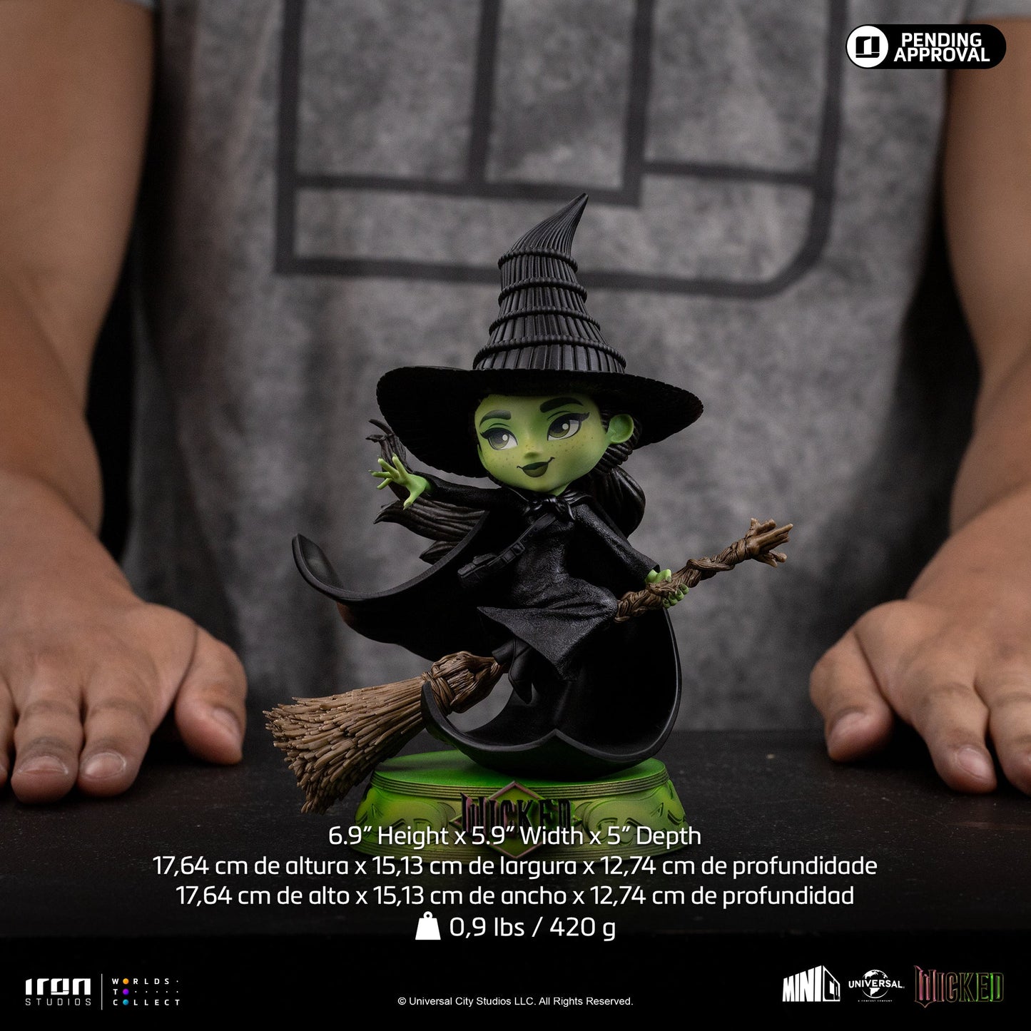 Pre-Order - Elphaba Statue - Wicked - MiniCo - Iron Studios