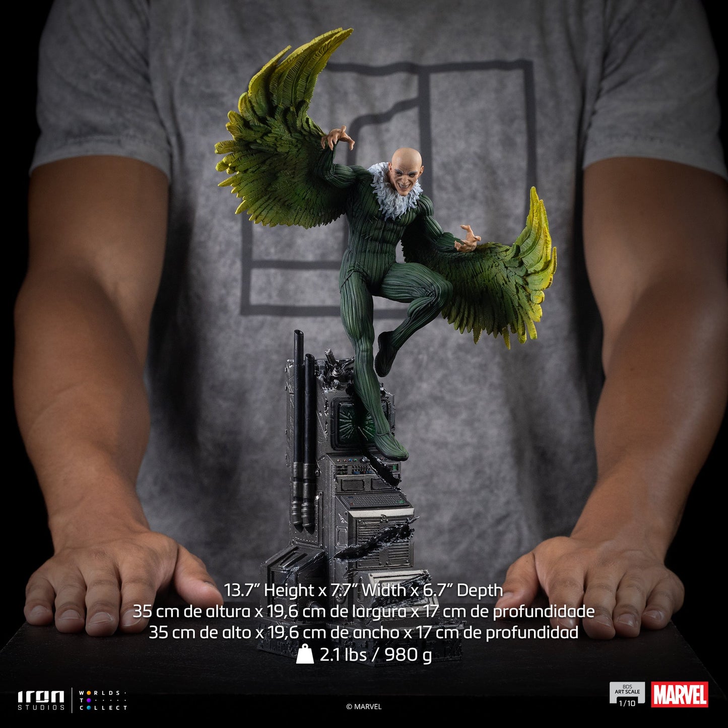 Pre-Order - Vulture Statue - Spider-Man vs. Villains Diorama - BDS Art Scale 1/10 - Iron Studios