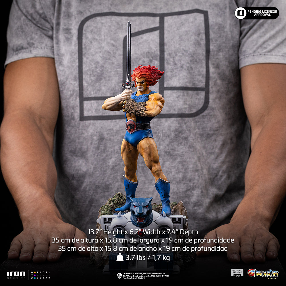 Pre-Order - Lion-O Unleashed Statue - ThunderCats - Art Scale 1/10 - Iron Studios