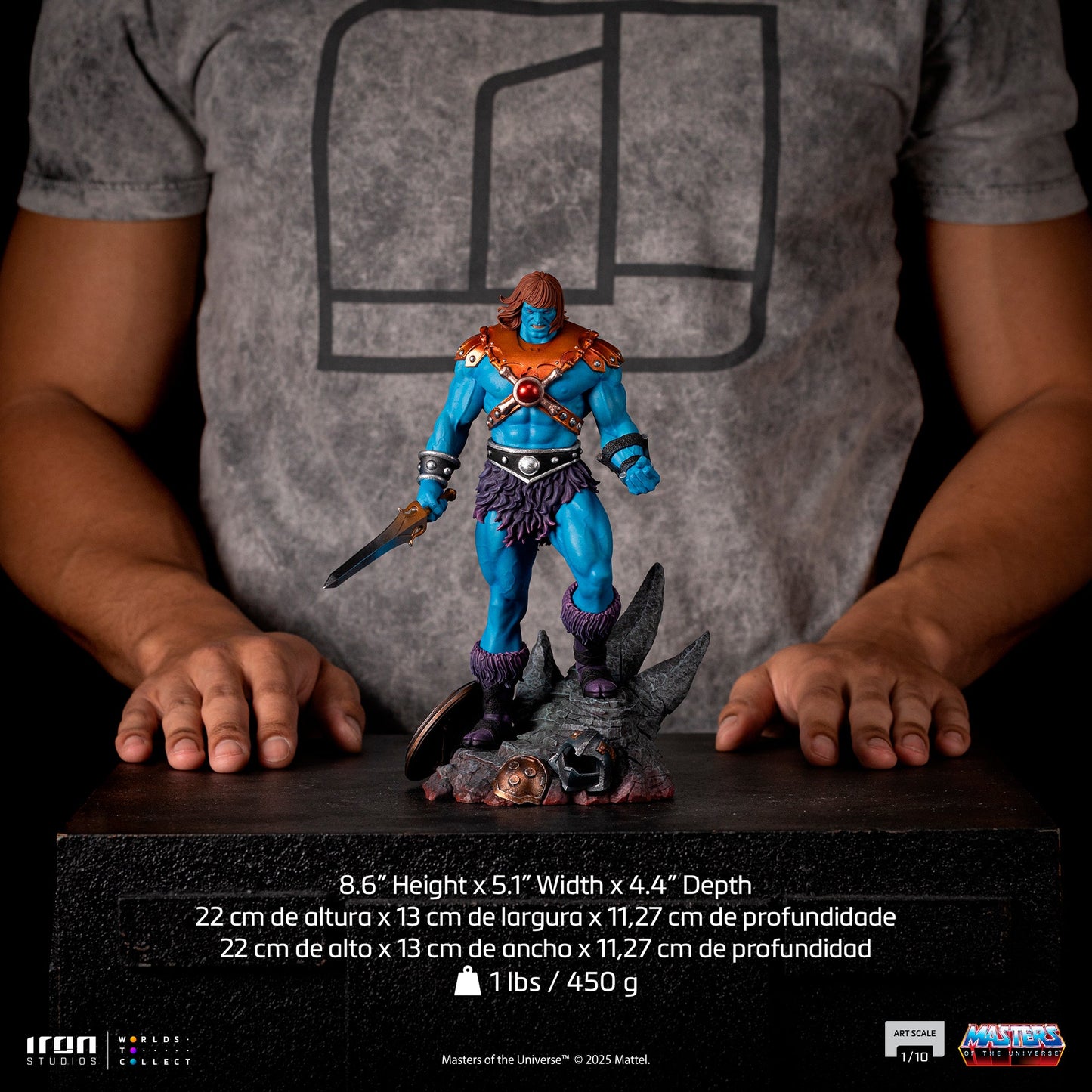 Faker Statue (Variant) - Masters of the Universe - Art Scale 1/10 - Iron Studios