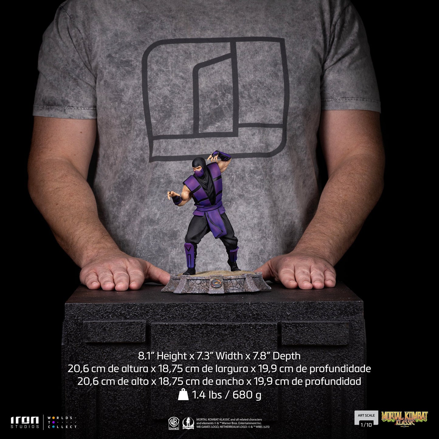 Rain Statue - Mortal Kombat - Art Scale 1/10 - Iron Studios