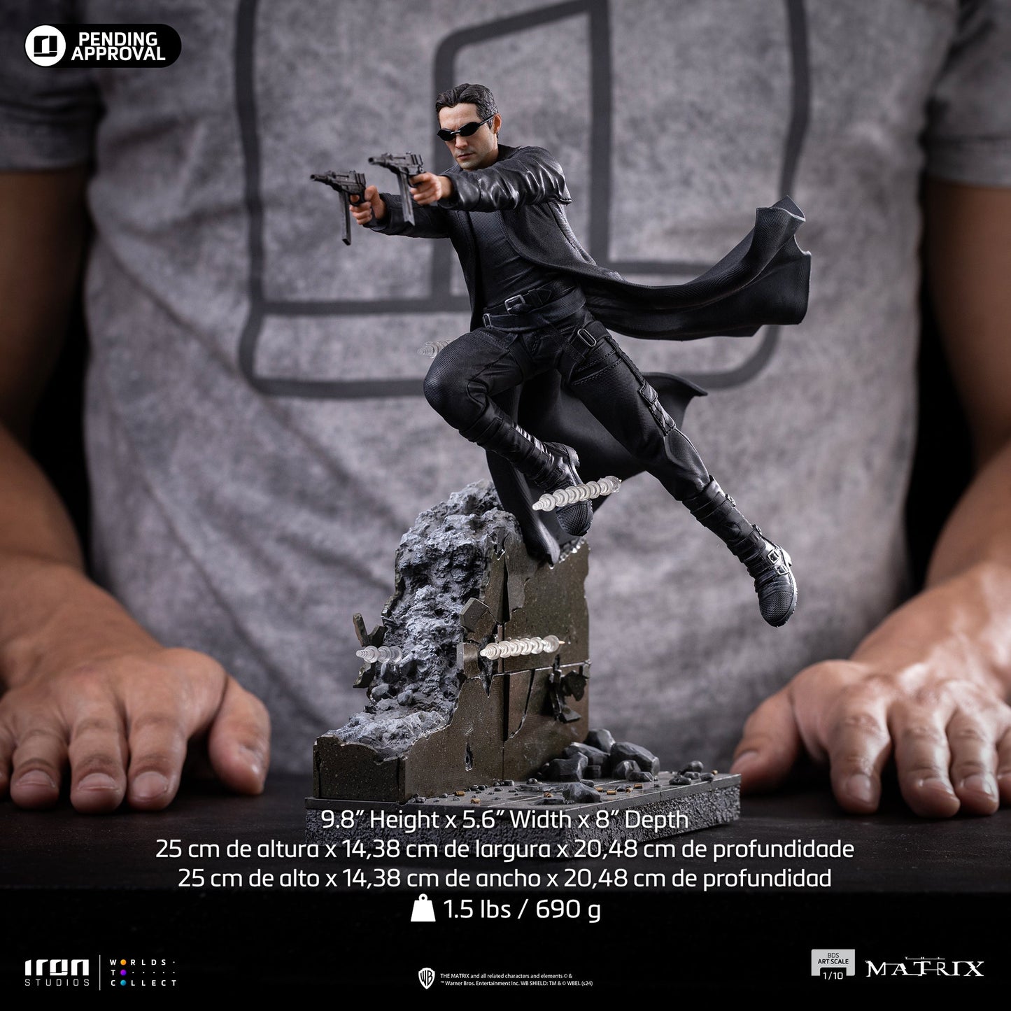 Pre-Order - Neo Statue - Matrix - Art Scale 1/10 - Iron Studios