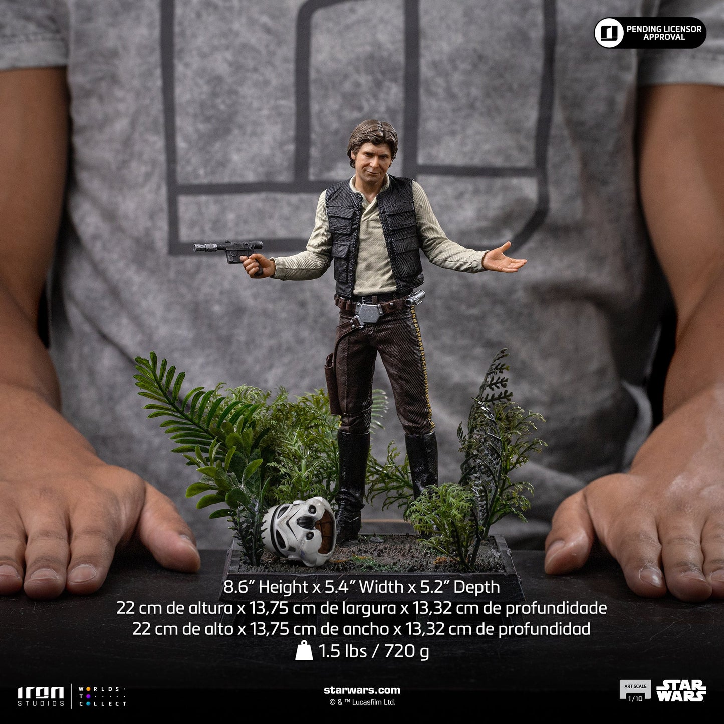 Pre-Order - Han Solo Statue - Star Wars Episode VI - Art Scale 1/10 - Iron Studios