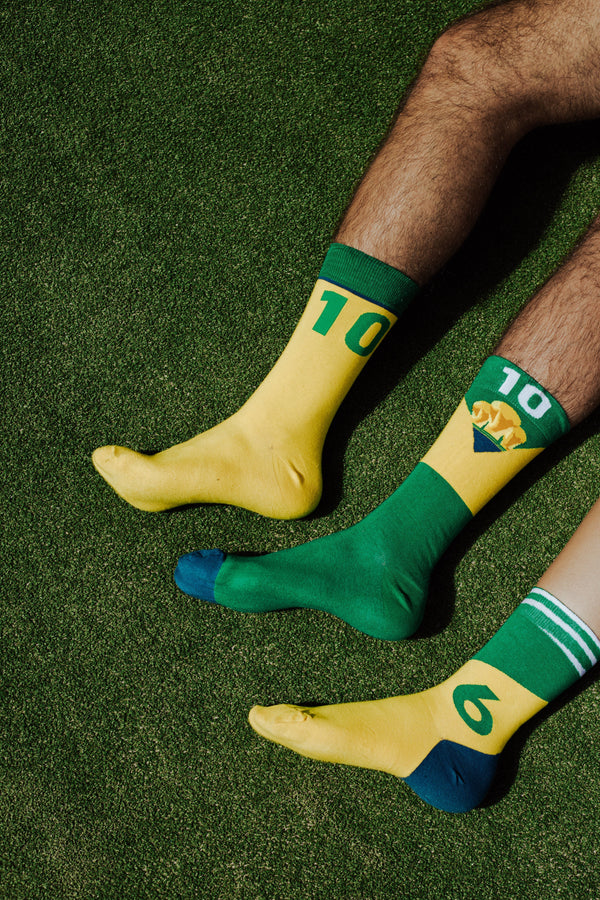 Chaussettes Football Pelé « The 10 » - Chulé