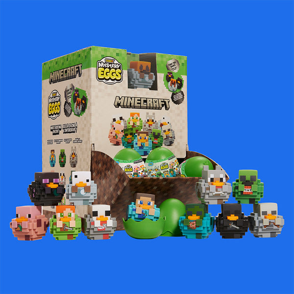 Minecraft Mystery Eggs TUBBZ 15-Count Display