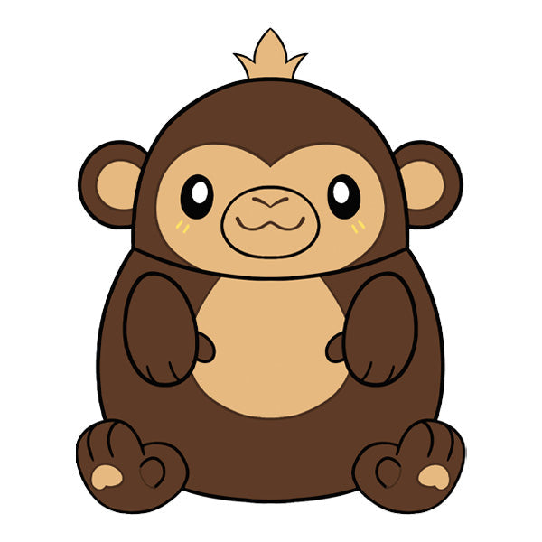 Peluche Mini Squishable – Bébé Singe