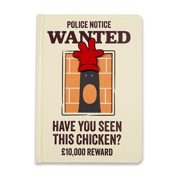 A5 Notebook (Hardcover/Die-cut Reveal) - Wallace & Gromit (Feathers