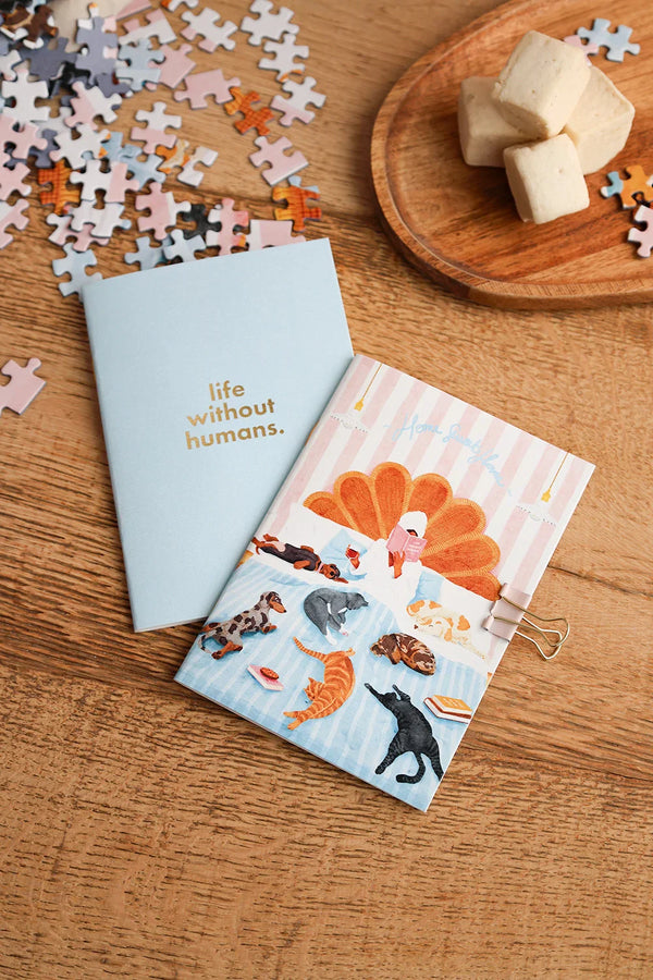 Duo Without Humans - A6 DUO Pocket Notebook