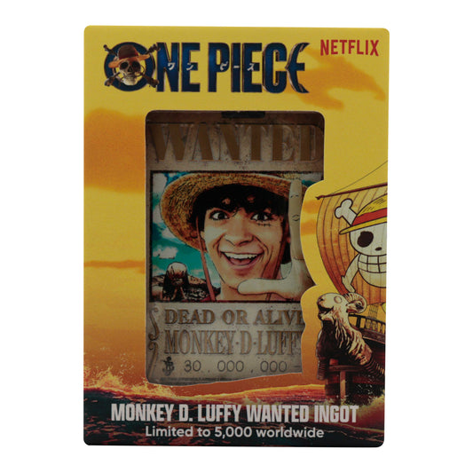 Lingot collector One Piece - Wanted Poster