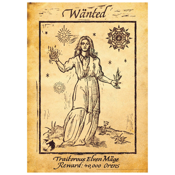 Affiche collector The Witcher - Yennefer A3
