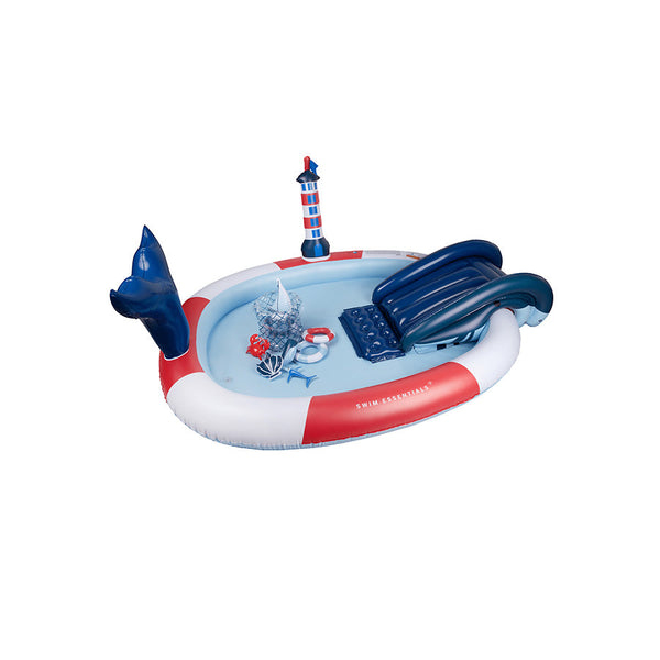 Play Pool - Multicolor - Ocean Stripes