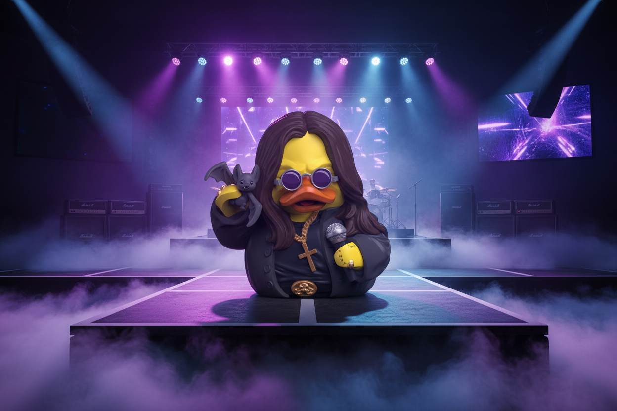 Ozzy Osbourne Duck (First Edition)