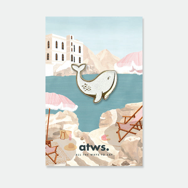 White Wale - Pins