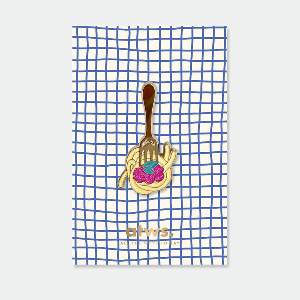 Fork And Pasta - Pins