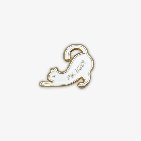 Busy cat - Pin
