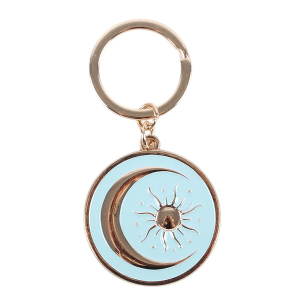 Porte-clés Lune bleue